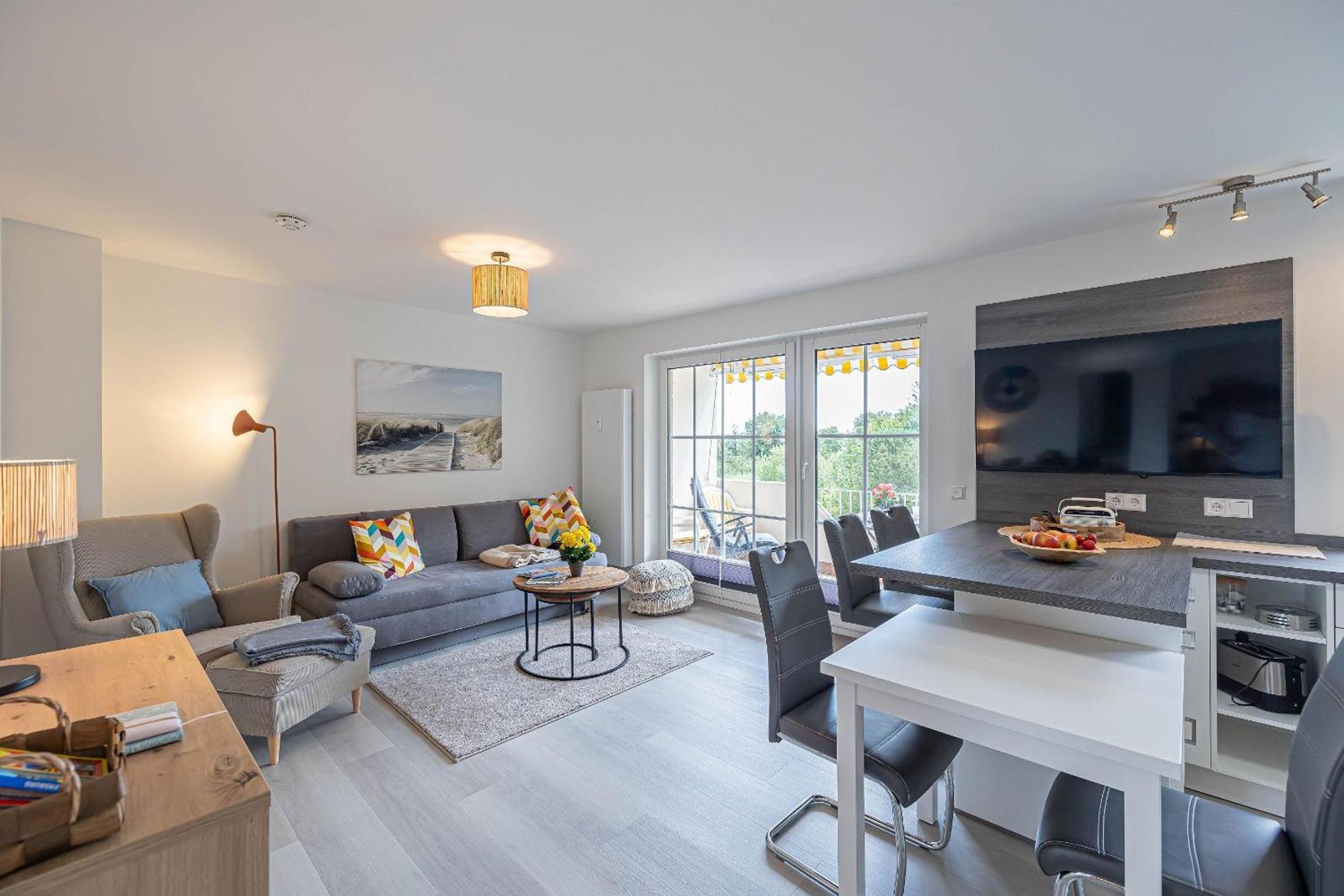 Fewo1846 - Strandresidenz Wassersleben Suedblick App 689 - Komfortables Apartment Mit Balkon Und Meerblick Харисле Екстериор снимка