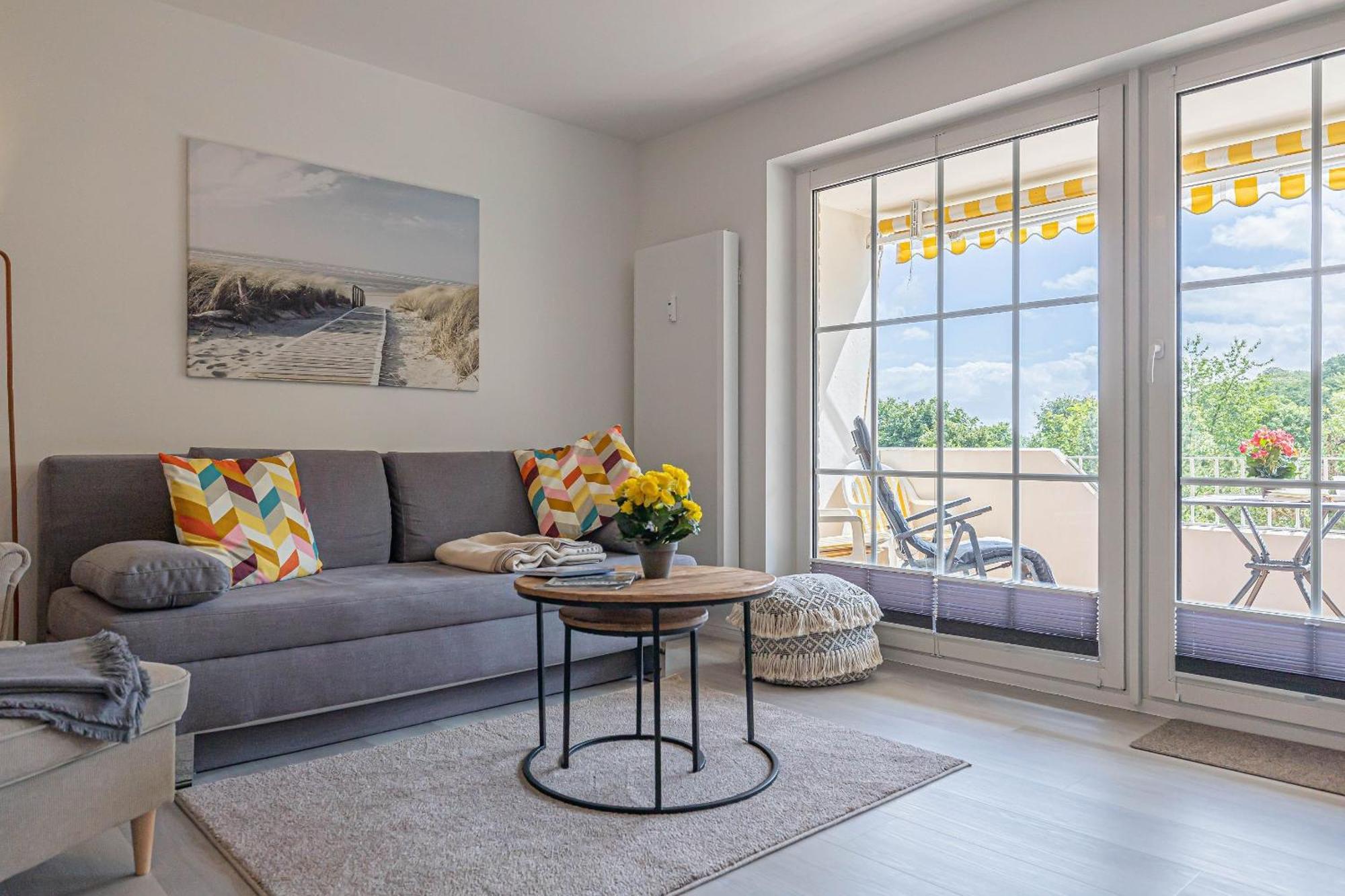 Fewo1846 - Strandresidenz Wassersleben Suedblick App 689 - Komfortables Apartment Mit Balkon Und Meerblick Харисле Екстериор снимка