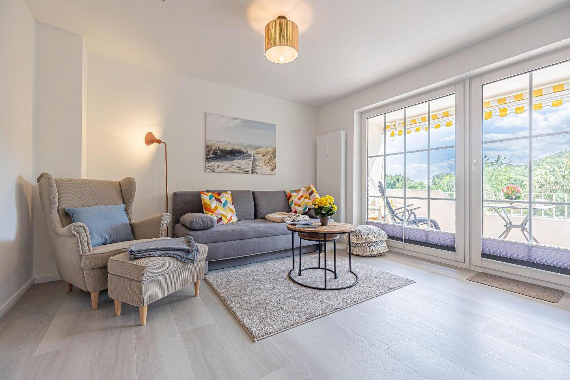 Fewo1846 - Strandresidenz Wassersleben Suedblick App 689 - Komfortables Apartment Mit Balkon Und Meerblick Харисле Екстериор снимка