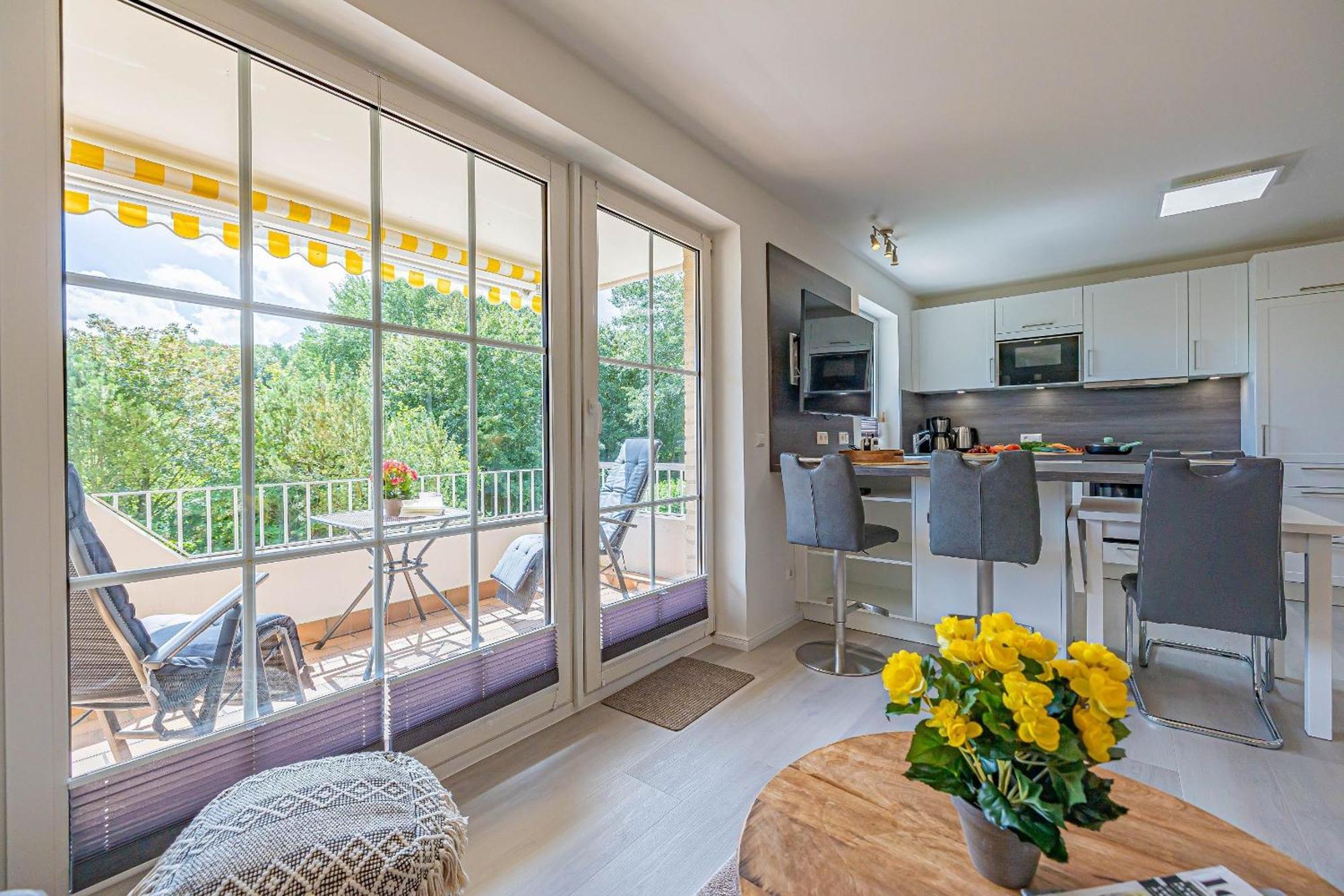 Fewo1846 - Strandresidenz Wassersleben Suedblick App 689 - Komfortables Apartment Mit Balkon Und Meerblick Харисле Екстериор снимка
