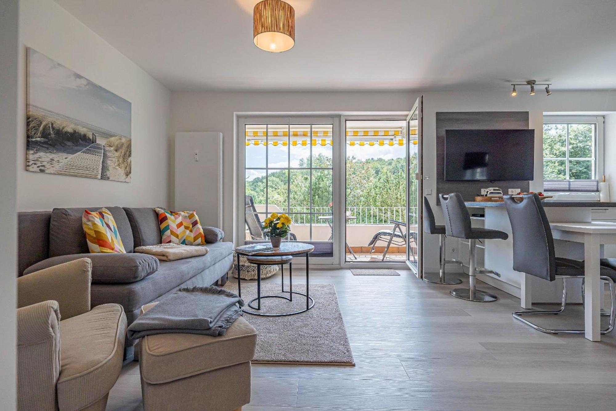 Fewo1846 - Strandresidenz Wassersleben Suedblick App 689 - Komfortables Apartment Mit Balkon Und Meerblick Харисле Екстериор снимка