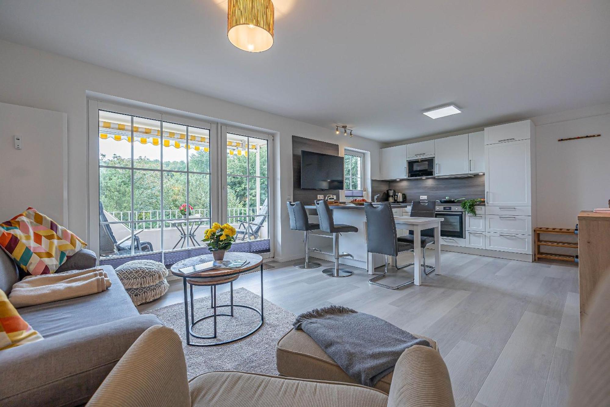 Fewo1846 - Strandresidenz Wassersleben Suedblick App 689 - Komfortables Apartment Mit Balkon Und Meerblick Харисле Екстериор снимка